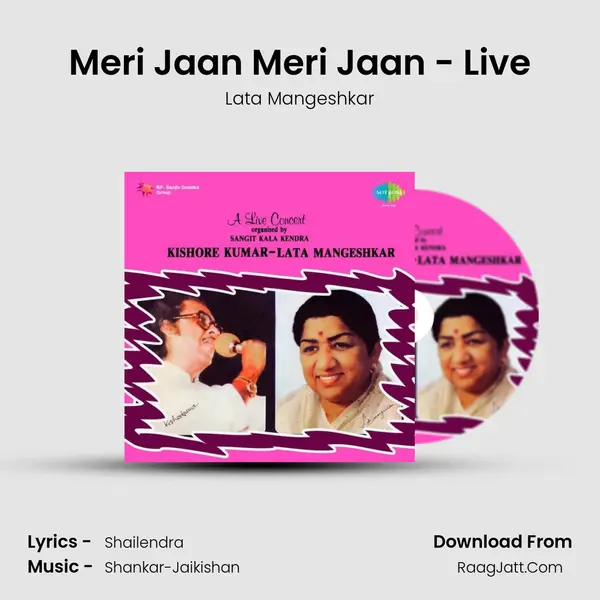 Meri Jaan Meri Jaan - Live MP3 Song by Lata Mangeshkar Cover