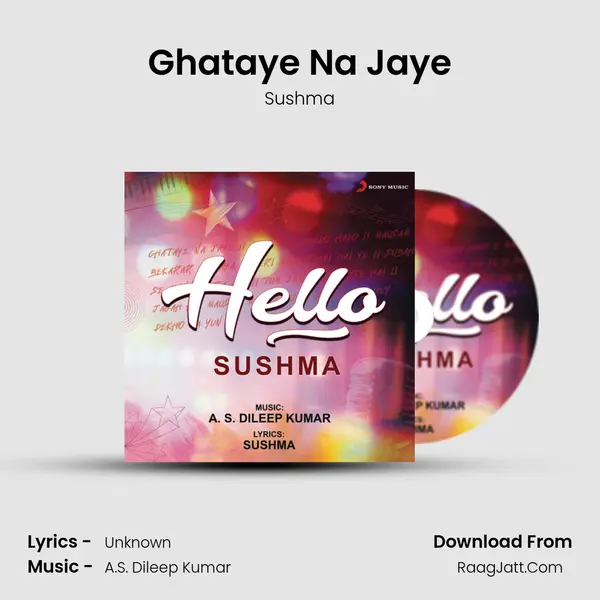 Ghataye Na Jaye MP3 Song by Sushma Cover