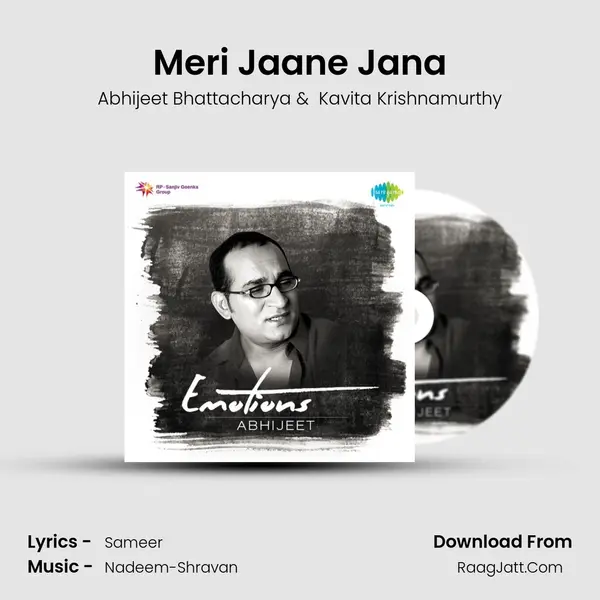 Meri Jaane Jana MP3 Song by Abhijeet Bhattacharya Cover