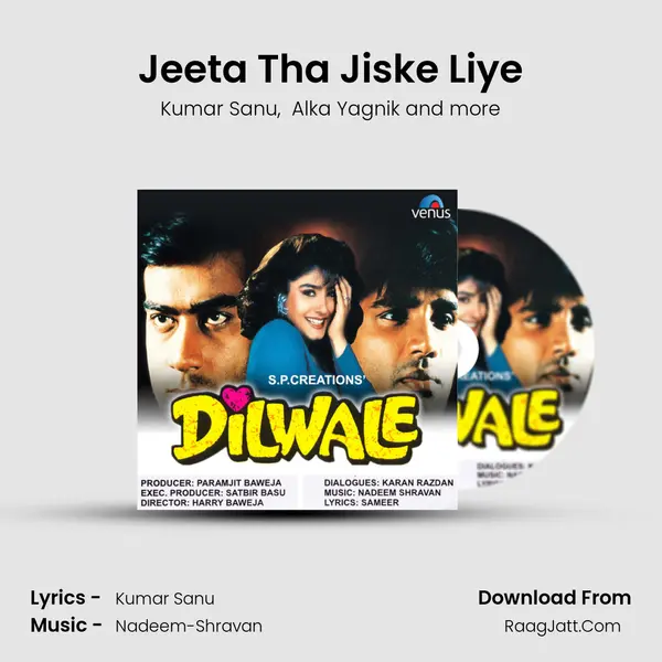 Jeeta Tha Jiske Liye MP3 Song by Kumar Sanu Cover