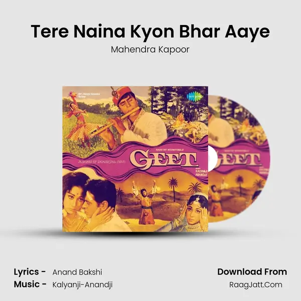Tere Naina Kyon Bhar Aaye MP3 Song by Mahendra Kapoor Cover