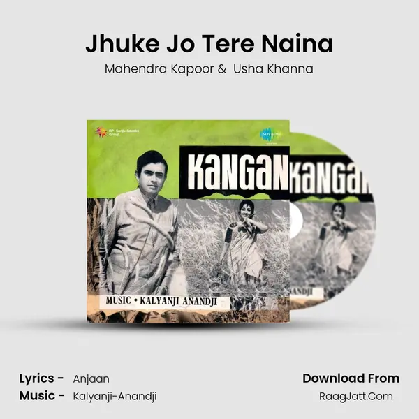 Jhuke Jo Tere Naina MP3 Song by Mahendra Kapoor Cover