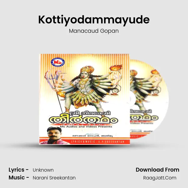 Kottiyodammayude MP3 Song by Manacaud Gopan Cover