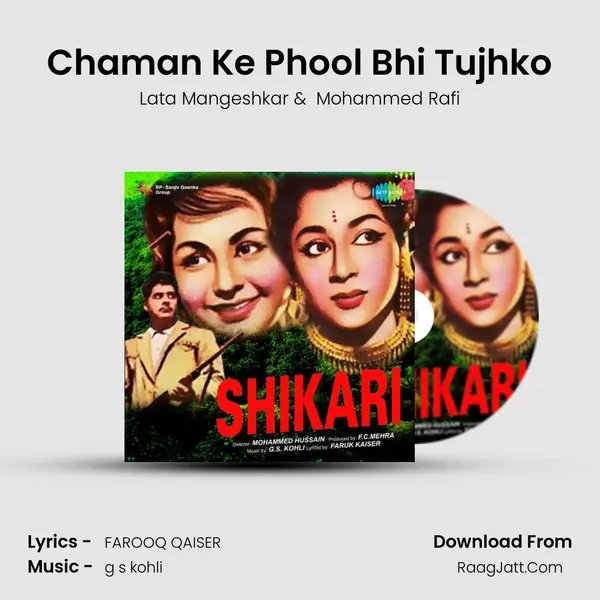 Chaman Ke Phool Bhi Tujhko MP3 Song by Lata Mangeshkar Cover