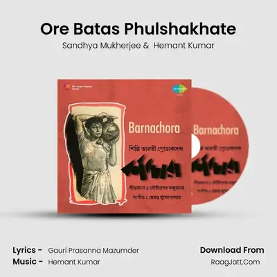 Ore Batas Phulshakhate MP3 Song by Sandhya Mukherjee Cover