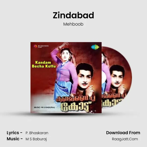 Zindabad MP3 Song by Mehboob Cover