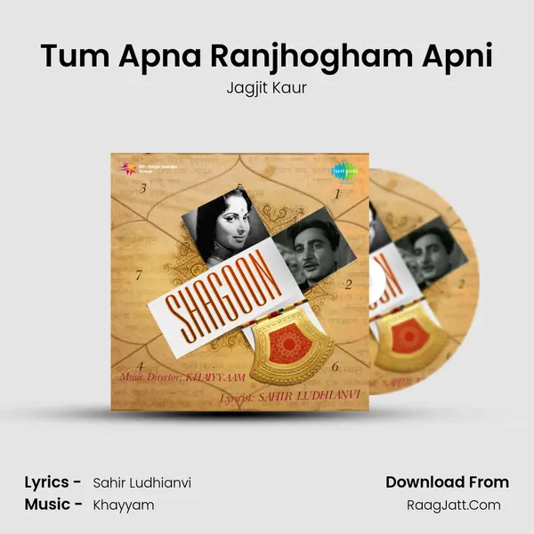 Tum Apna Ranjhogham Apni MP3 Song by Jagjit Kaur Cover