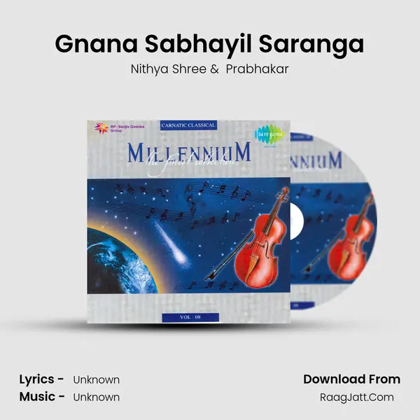 Gnana Sabhayil Saranga MP3 Song by Nithya Shree Cover