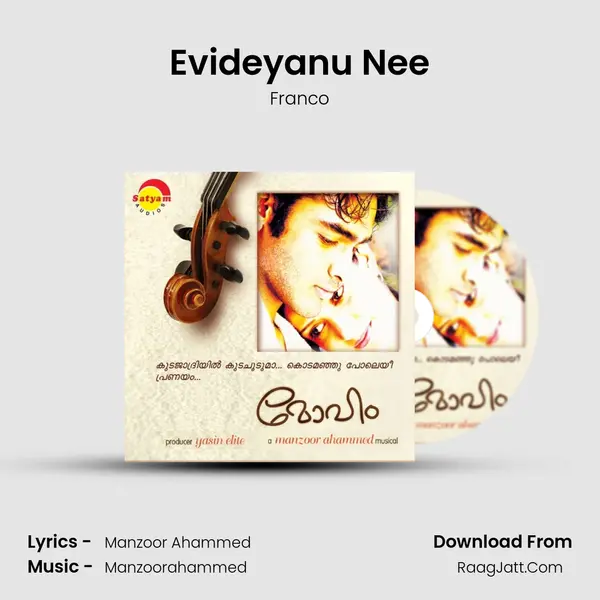 Evideyanu Nee MP3 Song by Franco Cover