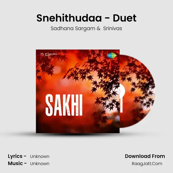 Snehithudaa - Duet MP3 Song by Sadhana Sargam Cover