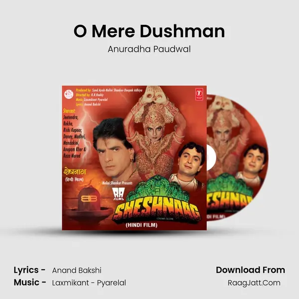 O Mere Dushman MP3 Song by Anuradha Paudwal Cover