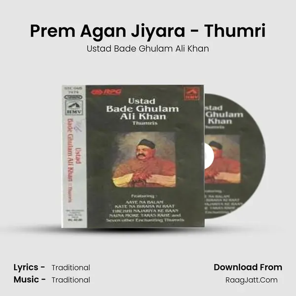 Prem Agan Jiyara - Thumri Cover