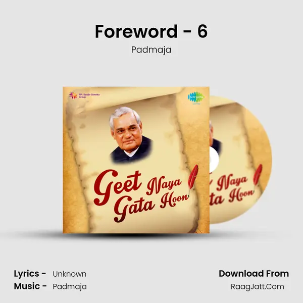 Foreword - 6 MP3 Song by Padmaja Cover