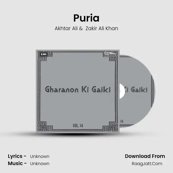 Puria MP3 Song by Akhtar Ali Cover