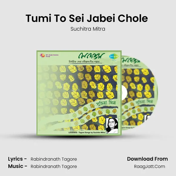 Tumi To Sei Jabei Chole (Live) MP3 Song by Suchitra Mitra Cover