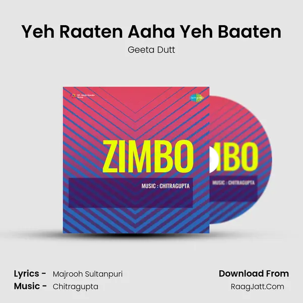 Yeh Raaten Aaha Yeh Baaten MP3 Song by Geeta Dutt Cover