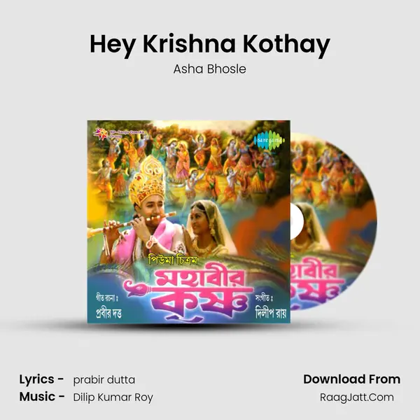Hey Krishna Kothay MP3 Song by Asha Bhosle Cover