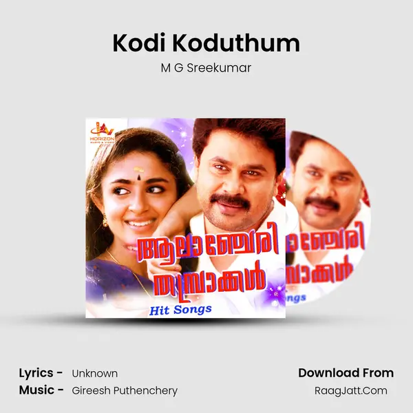 Kodi Koduthum MP3 Song by M G Sreekumar Cover