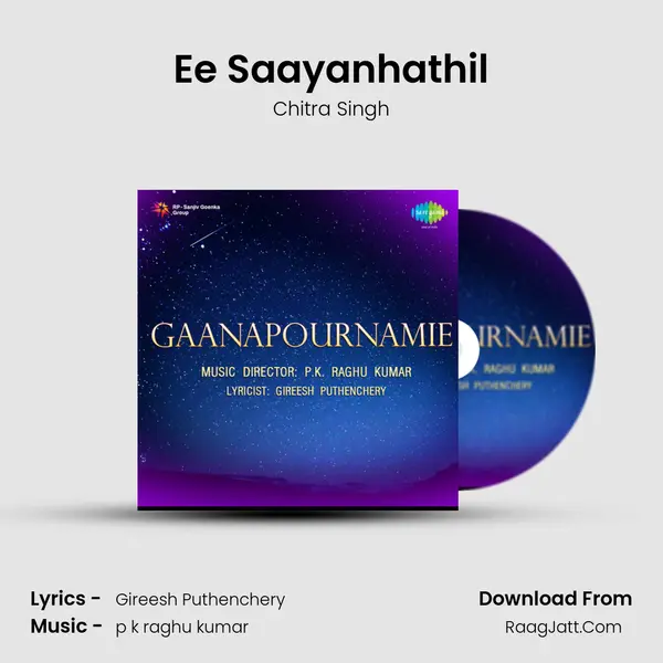 Ee Saayanhathil MP3 Song by Chitra Singh Cover