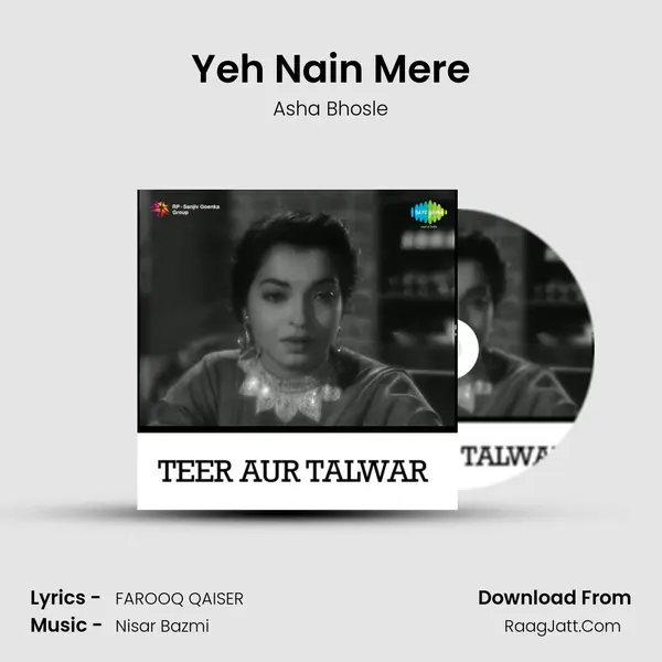 Yeh Nain Mere MP3 Song by Asha Bhosle Cover
