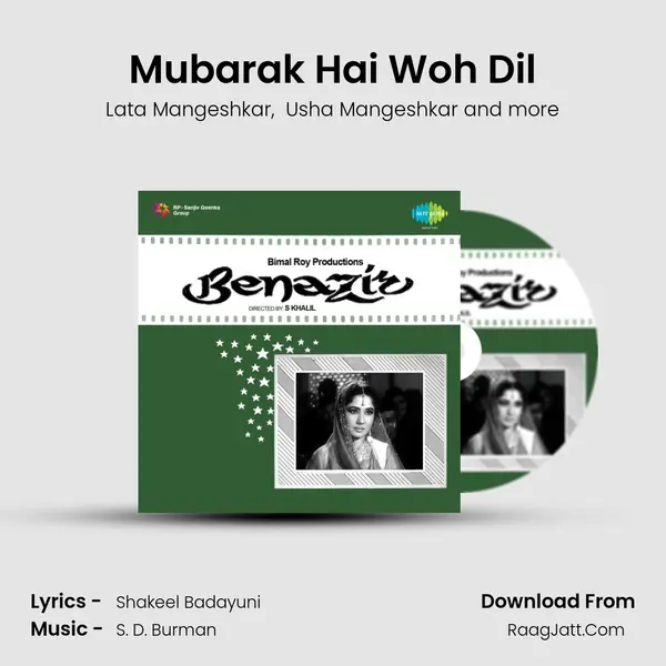 Mubarak Hai Woh Dil MP3 Song by Lata Mangeshkar Cover