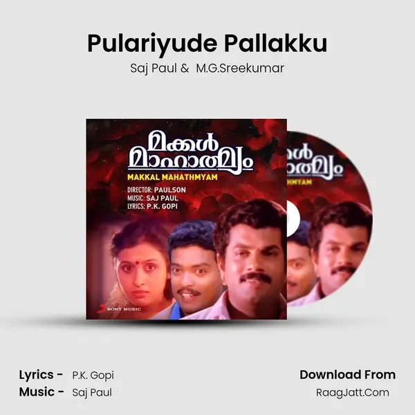 Pulariyude Pallakku MP3 Song by Saj Paul Cover
