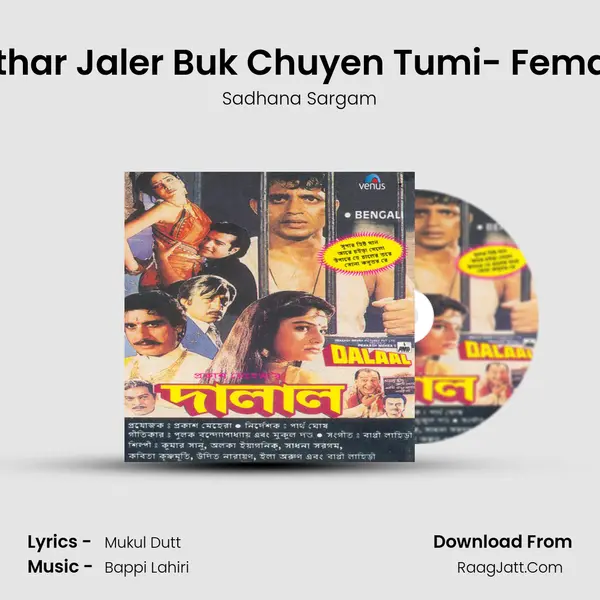 Nithar Jaler Buk Chuyen Tumi- Female MP3 Song by Sadhana Sargam Cover