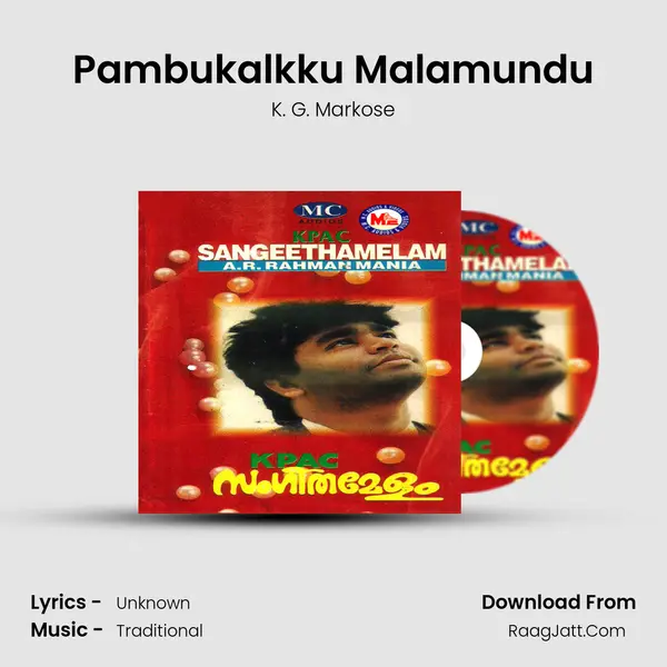 Pambukalkku Malamundu MP3 Song by K. G. Markose Cover