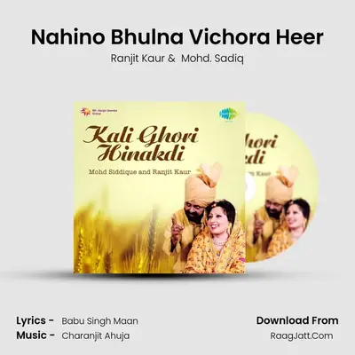 Nahino Bhulna Vichora Heer MP3 Song by Ranjit Kaur Cover
