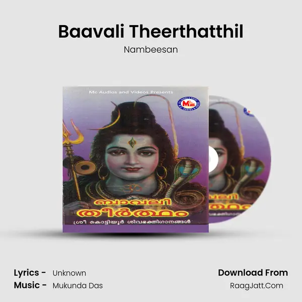 Baavali Theerthatthil MP3 Song by Nambeesan Cover