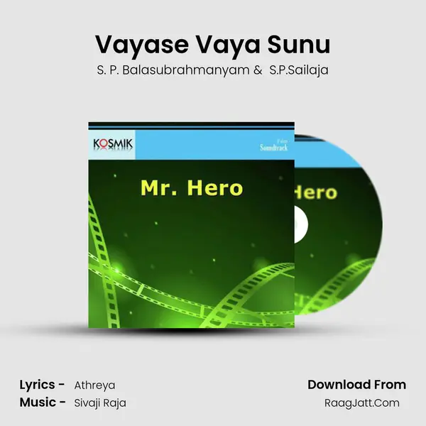 Vayase Vaya Sunu MP3 Song by S. P. Balasubrahmanyam Cover