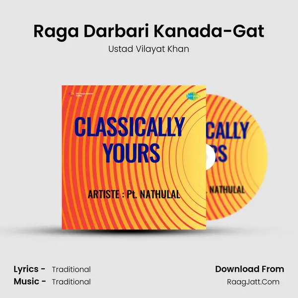 Raga Darbari Kanada-Gat MP3 Song by Ustad Vilayat Khan Cover