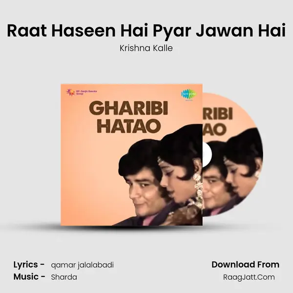 Raat Haseen Hai Pyar Jawan Hai MP3 Song by Krishna Kalle Cover