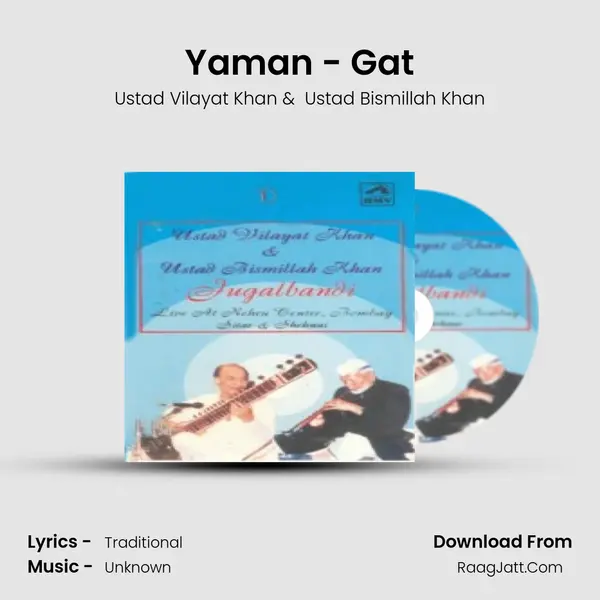 Yaman - Gat MP3 Song by Ustad Vilayat Khan Cover