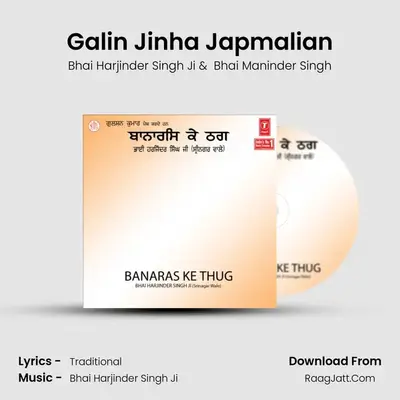 Galin Jinha Japmalian MP3 Song by Bhai Harjinder Singh Ji Cover