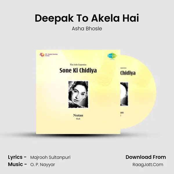 Deepak To Akela Hai MP3 Song by Asha Bhosle Cover