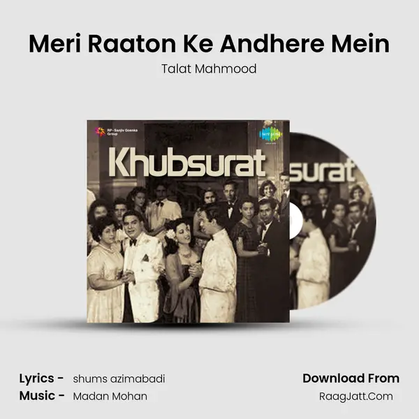 Meri Raaton Ke Andhere Mein MP3 Song by Talat Mahmood Cover