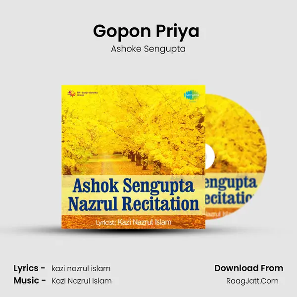 Gopon Priya (Recitation) MP3 Song by Ashoke Sengupta Cover