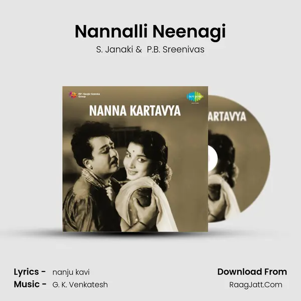Nannalli Neenagi MP3 Song by S. Janaki Cover