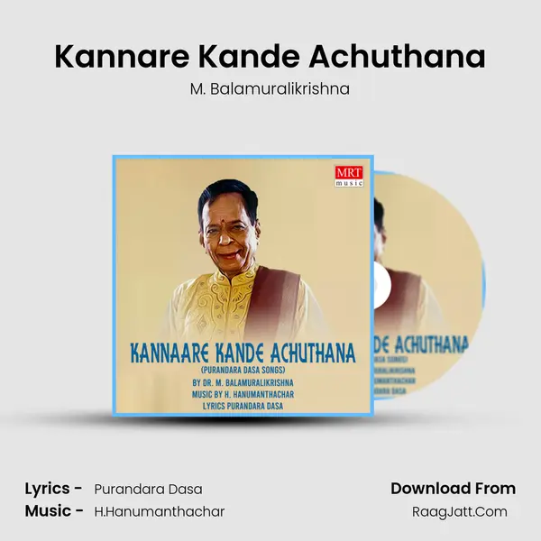 Kannare Kande Achuthana MP3 Song by M. Balamuralikrishna Cover