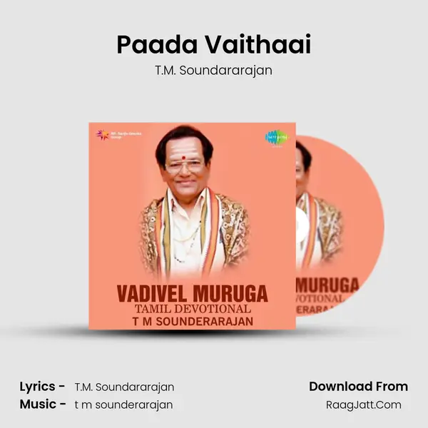 Paada Vaithaai MP3 Song by T.M. Soundararajan Cover