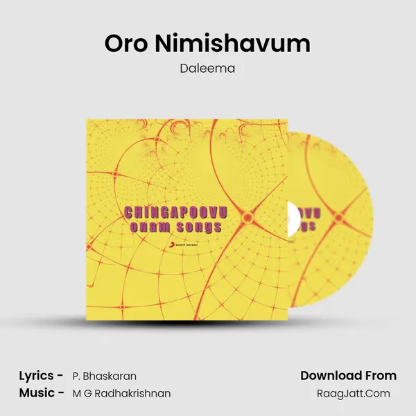 Oro Nimishavum MP3 Song by Daleema Cover