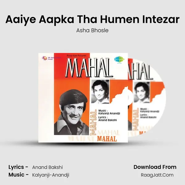 Aaiye Aapka Tha Humen Intezar MP3 Song by Asha Bhosle Cover
