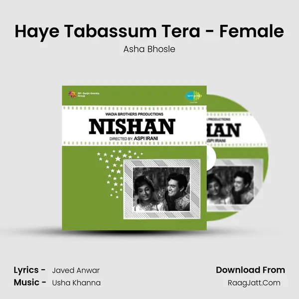 Haye Tabassum Tera - Female MP3 Song by Asha Bhosle Cover