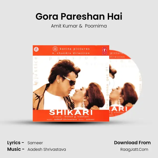 Gora Pareshan Hai MP3 Song by Amit Kumar Cover