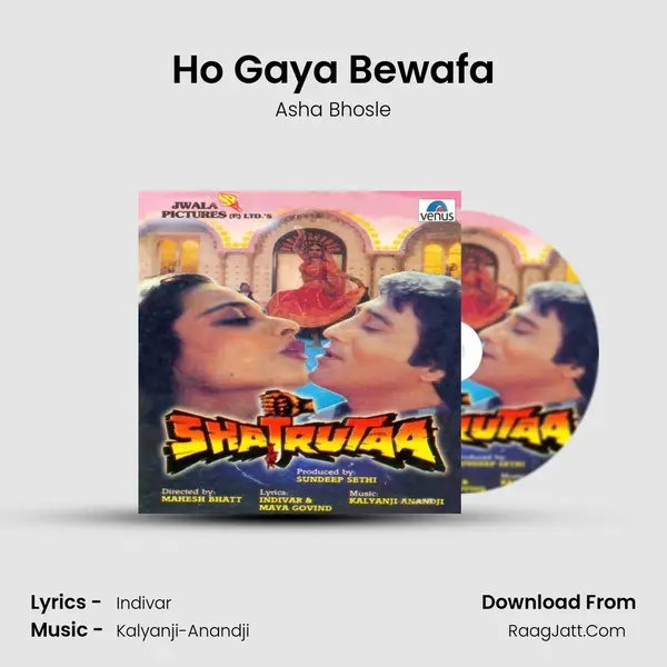 Ho Gaya Bewafa MP3 Song by Asha Bhosle Cover