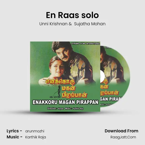 En Raas solo MP3 Song by Unni Krishnan Cover