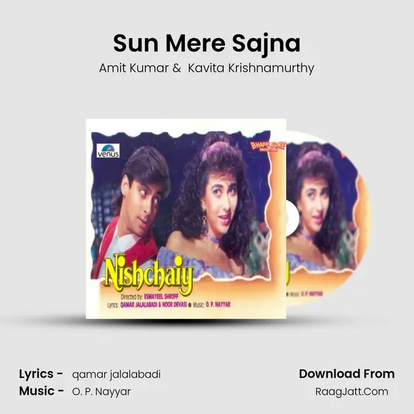 Sun Mere Sajna MP3 Song by Amit Kumar Cover