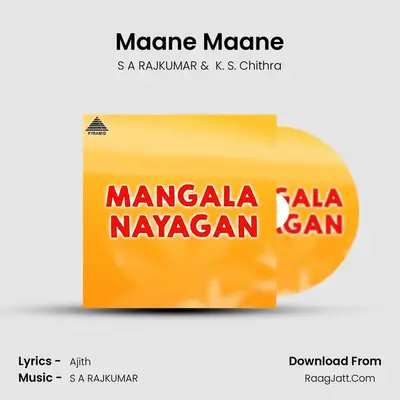 Maane Maane MP3 Song by S A RAJKUMAR Cover