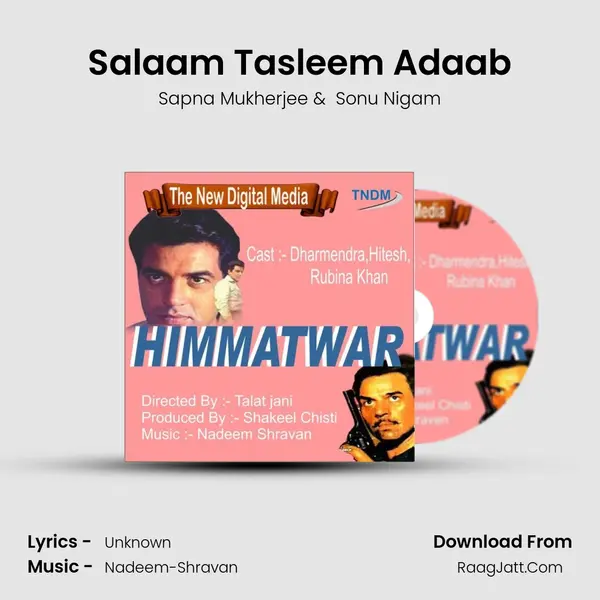 Salaam Tasleem Adaab MP3 Song by Sapna Mukherjee Cover
